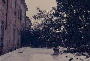 il giardino di Villa Litta - anni '60